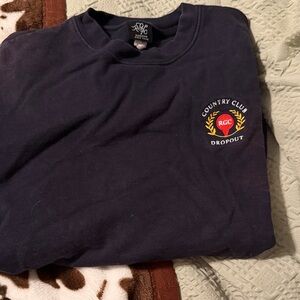 RGC Navy Sweatshirt - Country Club Dropout